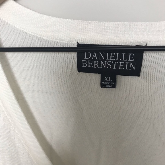 Danielle Bernstein Puff Sleeve Cardi NWT - Picture 5 of 6